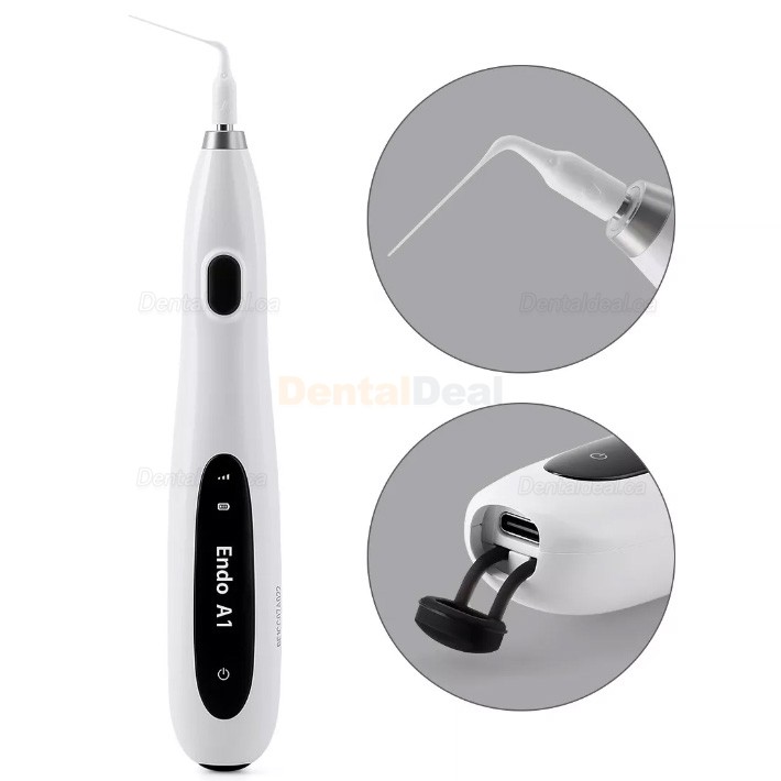 Betterway Endo A1 Cordless Endoactivator Ultrasonic Endo Activator with 60Pcs Tips